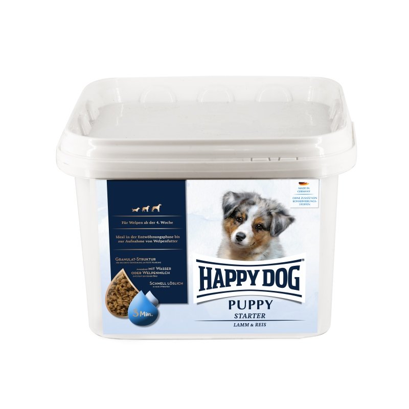 Happy Dog Hunde Nahrungsergänzung Supreme Puppy Start Lamm & Reis 1,5 kg x 6 Stk.