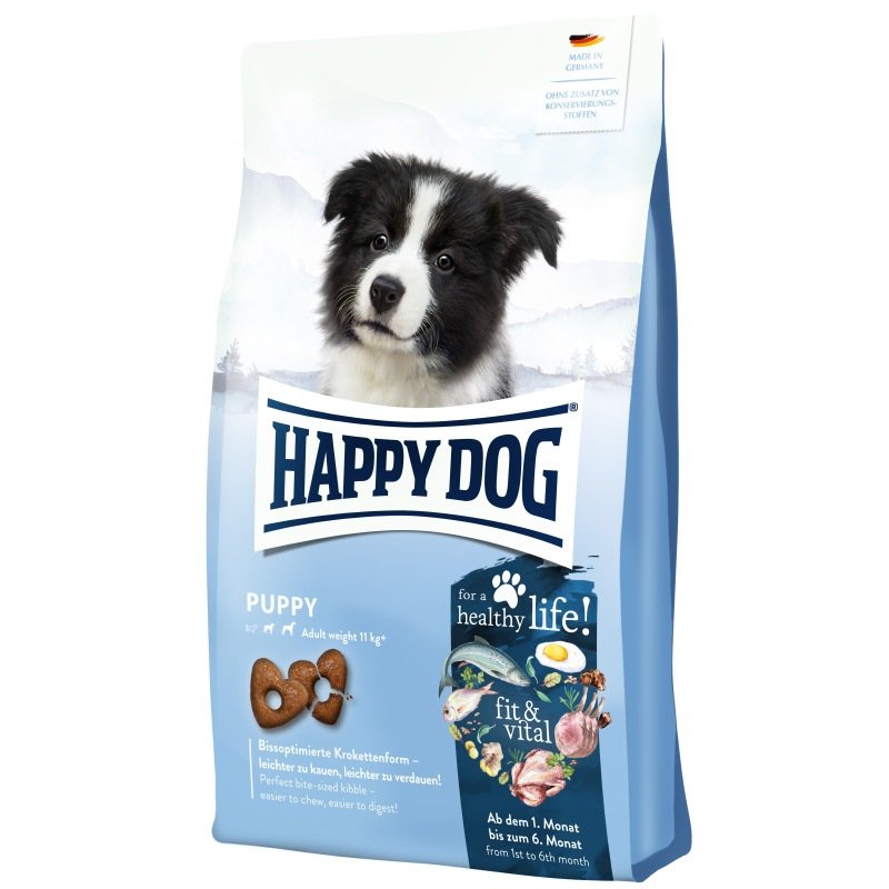 Happy Dog Hunde Trockenfutter Supreme fit & vital Puppy 1 kg x 4 Stk.