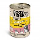 Dogsn Tiger Katzen Nassfutter Herzlich Huhn &amp; Rinderherzen