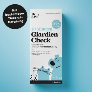 Dr. Sam Giardien Selbsttest Pawcheck 2er Pack