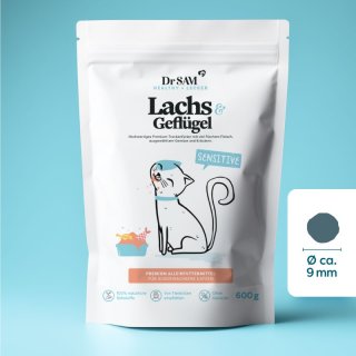 Dr. Sam Katzen Trockenfutter Lachs & Geflügel