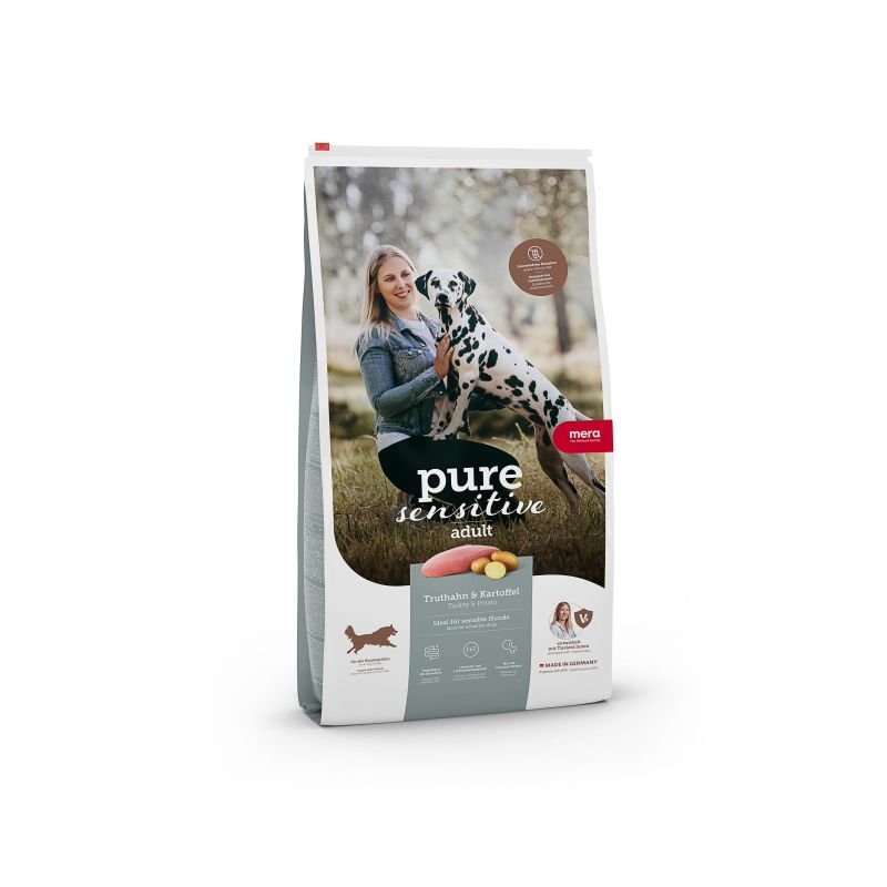 Mera Hundetrockenfutter pure sensitive fresh meat Truthahn & Kartoffel 1kg