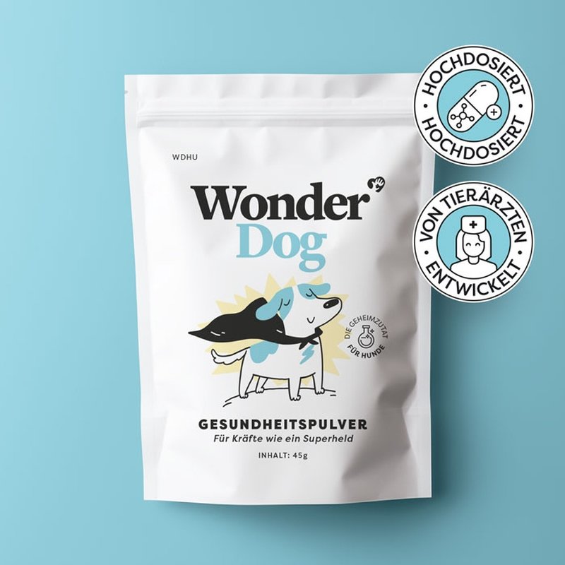 Dr. Sam Hunde Nahrungsergänzung WonderDog Gesundheitsbooster 45g