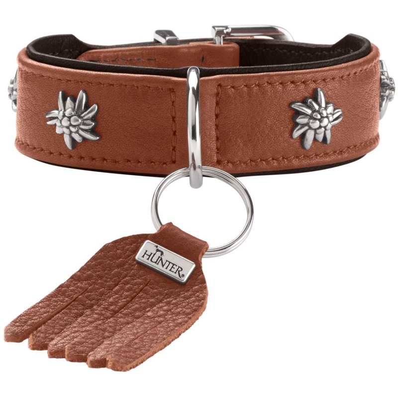 Hunter Halsband München Cognac/Schwarz Format/Abmessung 32 | Breite 2,7 cm