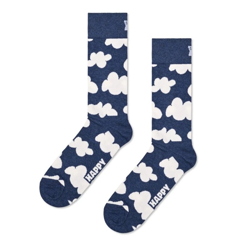 Happy Socks Cloudy Sock Navy 36-40