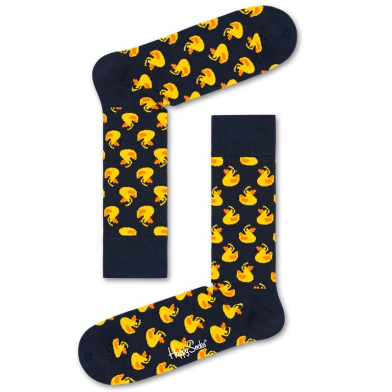 Happy Socks Rubber Duck Sock Navy 41-46