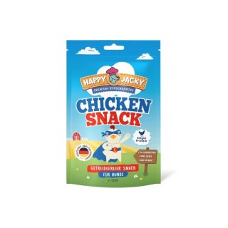 Happy Jacky Hunde Chicken Snack 125g