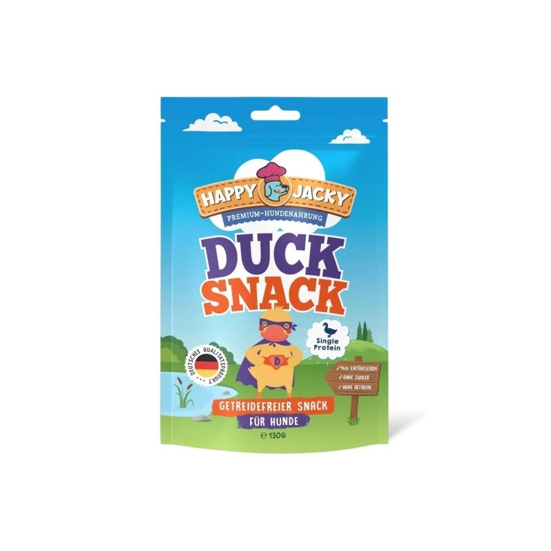 Happy Jacky Hunde Duck Snack 125g