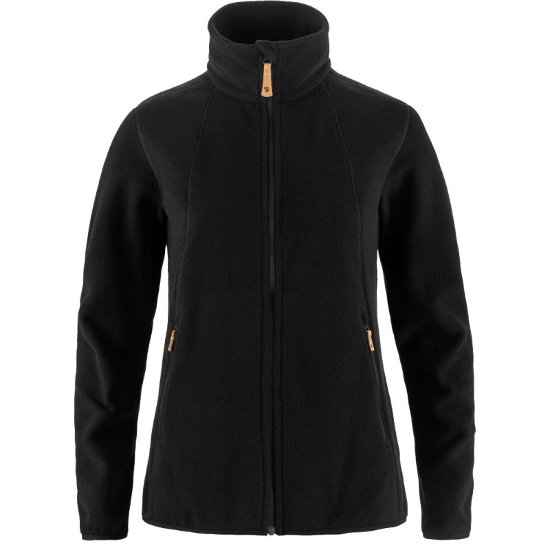 Fjällräven Damen Fleece Jacke Stina Black XS