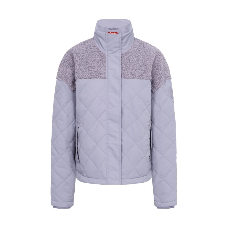 Derbe Damen Jacke Quilthom Lavender Gray 34