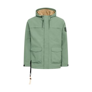 Derbe Herren Regenjacke Phoebholm Dog Hedge Green