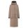 Didriksons Damen Parka Leya Long Mocha Brown