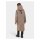 Didriksons Damen Parka Leya Long Mocha Brown