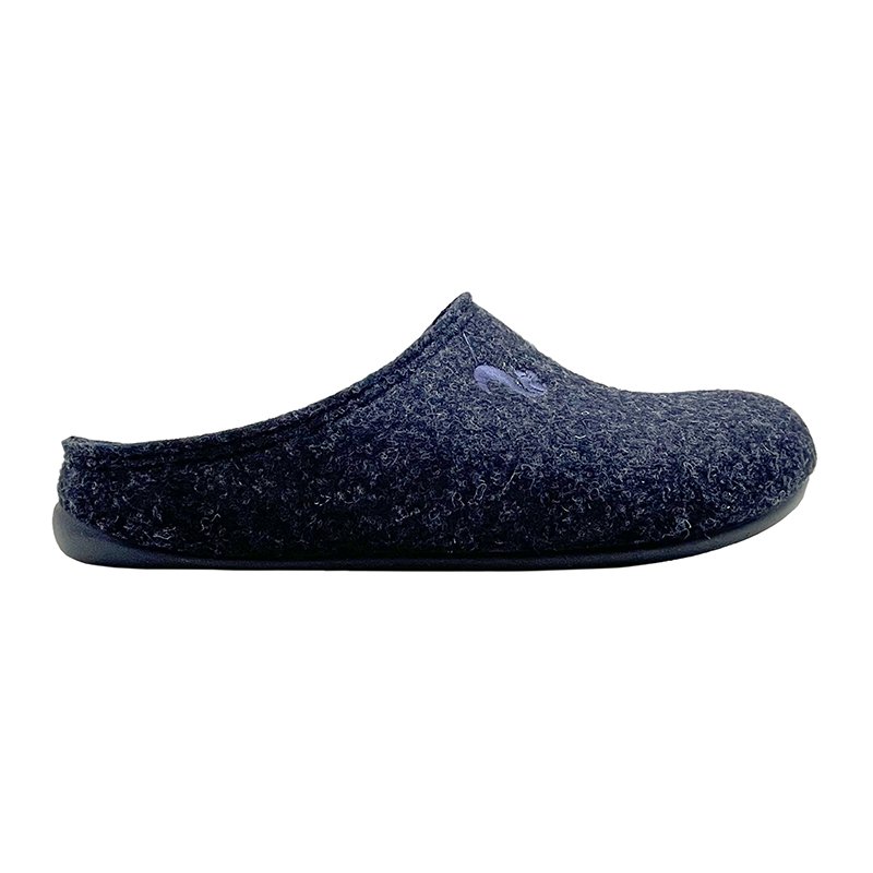 thies 1856 ® Damen Schuh Recycled PET Slipper Vegan Dark Navy 37