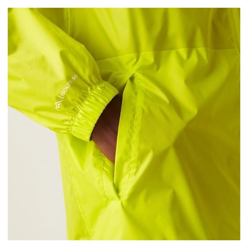 Regatta Herren Pack It III Leichte Wasserdichte Walkingjacke Citron Lime XXL