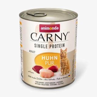 Animonda Katzen Nassfutter Carny Single Protein Adult Huhn pur 6x800g