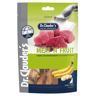 Dr.Clauder´s Hunde Snack MeatnFruit Banane & Hühnchen 3x80g