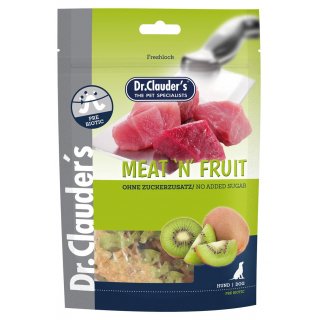 Dr.Clauder´s Hunde Snack MeatnFruit Kiwi & Hühnchen 3x80g