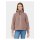 Didriksons Damen Fleecejacke Mella FZ 3 Bark