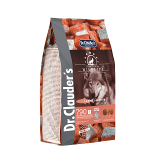 Dr.Clauder´s Hunde Trockenfutter Wildlife Lachs 2x350g