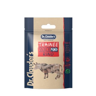 Dr.Clauder´s Hunde & KatzenTrainee Snack Mini Rind 6x50g