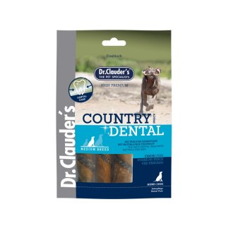 Dr.Clauder´s Hunde Country Dental Snack Fisch - Medium Breed 2x100g