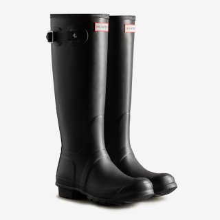 Black hunter boots tall on sale