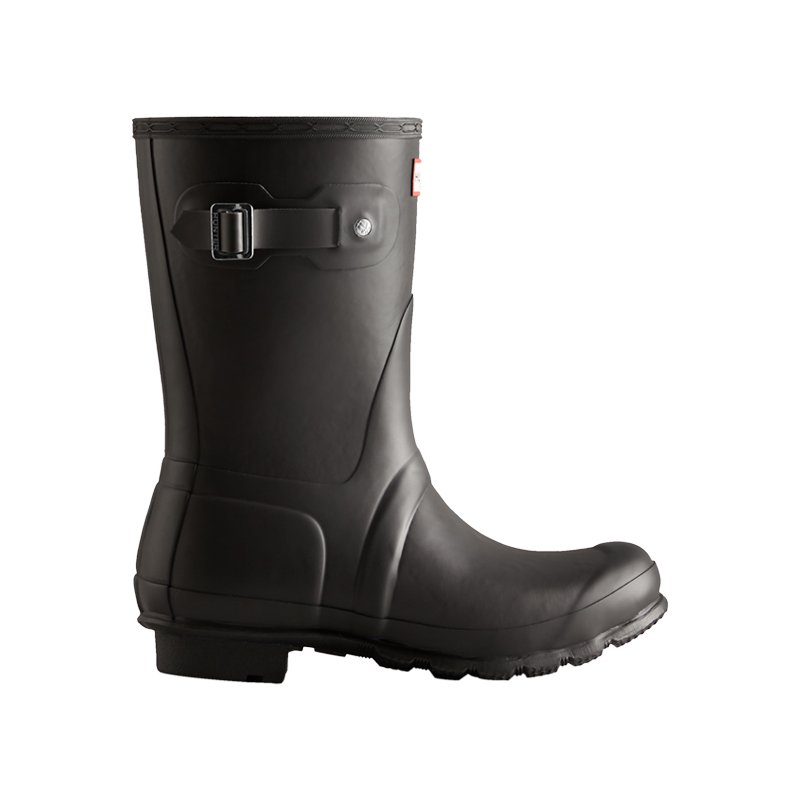 Hunter Boots Damen Stiefel Original Short Wellington Insulated Black UK 5 - 38 EU