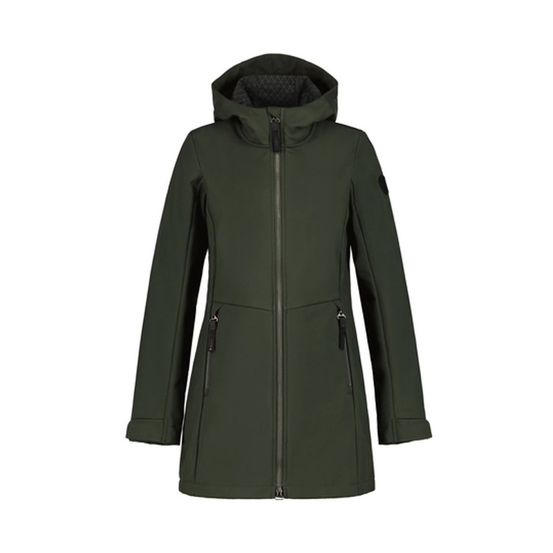 Icepeak Damen Softshelljacke Alamosa Dark Olive 38