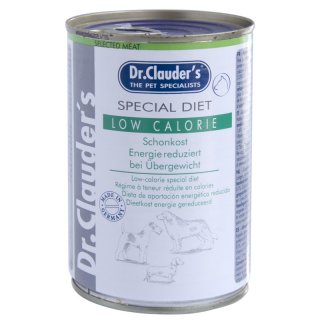 Dr.Clauder´s Hunde Nassfutter Special Diet Low Calorie 6x400g