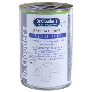 Dr.Clauder´s Hunde Nassfutter Special Diet Sensitive Allergie 6x400g