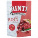 Rinti Hunde Nassfutter Frischebeutel Kennerfleisch Rind...