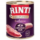 Rinti Hunde Nassfutter Dose Singlefleisch Exclusive...