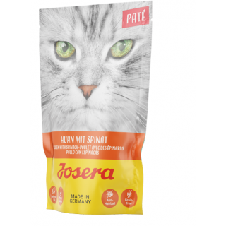 Josera Katzen Nassfutter Paté Huhn mit Spinat 6x85g