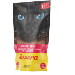 Josera Katzen Nassfutter Filet Huhn mit Rind 6x70g