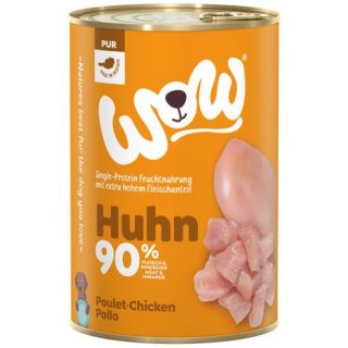 Wow Nassfutter Pur Huhn 6x400g