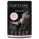 Cat´s Love Nassfutter Junior Huhn 6x85g