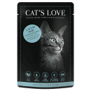 Cat´s Love Nassfutter Adult Lachs Pur 6x85g