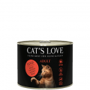 Cat´s Love Nassfutter Adult Rind Pur 6x200g