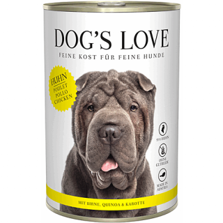 Dog´s Love Nassfutter Adult Huhn 6x200g