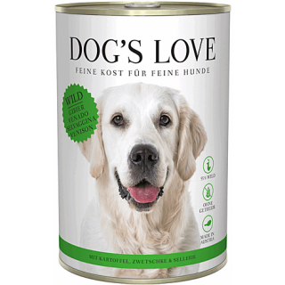 Dog´s Love Nassfutter Adult Wild 6x200g