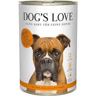 Dog´s Love Nassfutter Adult Pute 6x200g