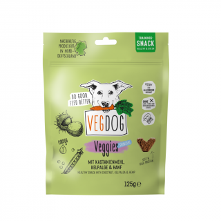 VegDog Hundesnack Veggies Skincare 3x125g