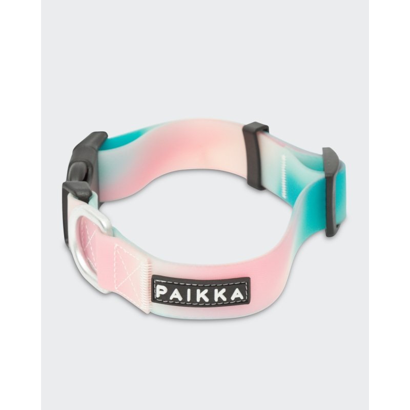 Paikka Hundehalsband Glow Ombre 1,5 x 23-30 cm