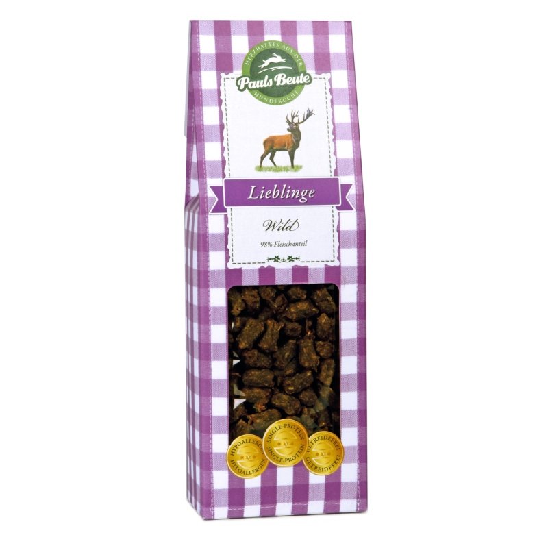 Pauls Beute Hundesnack Lieblinge Wild 175g