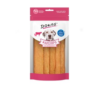 Dokas Hunde Snack Kauchips mit Hühnerbrust