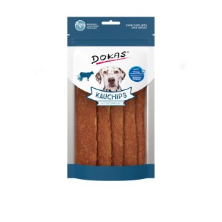 Dokas Hunde Snack Kauchips mit Entenbrust