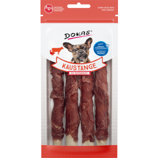 Dokas Hunde Snack Kaustange mit Entenbrust