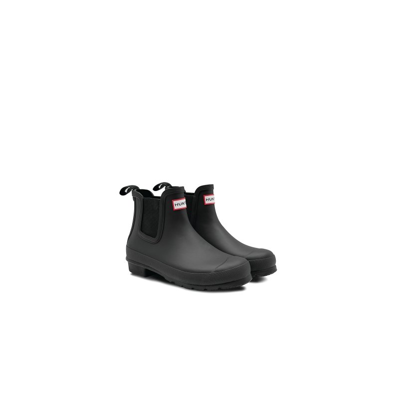 Hunter Boots Damen Original Chelsea Boot Schwarz 38