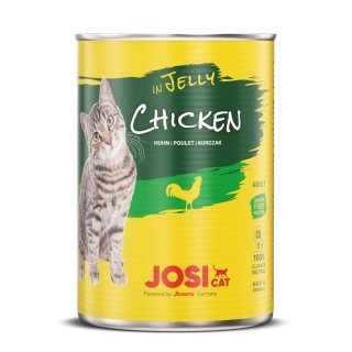 JosiCat Katzen Nassfutter Chicken in Yelly